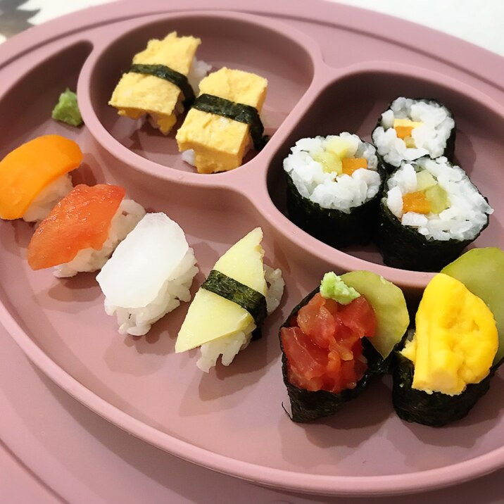 離乳食寿司 レシピ 作り方 By みぃゃんっ 楽天レシピ